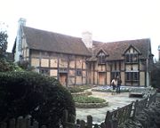 John Shakespeare's house in Stratford-upon-Avon.